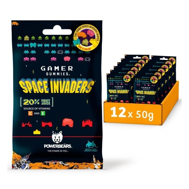 Space Invaders - Gamer Gummies - 12st 50g