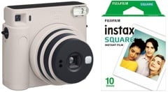 Fuji - Instax Instant Camera SQ1 + 10 Shots - White