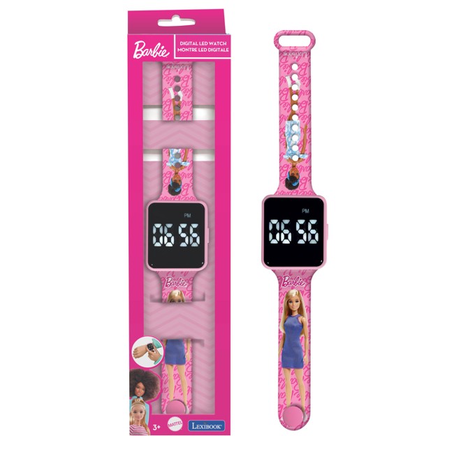 Lexibook - Barbie LED Digital Watch - (DMW060BB)