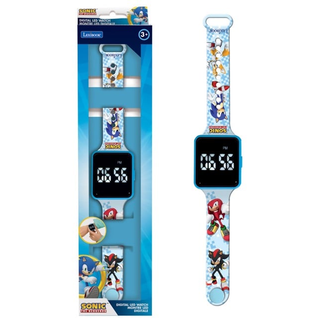 Lexibook - Sonic LED Digital Watch - (DMW060SN)