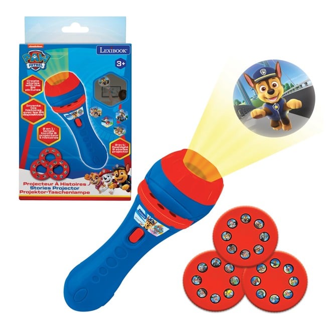 Lexibook - Paw Patrol Stories Projector en Zaklamp - (LTC050PA)