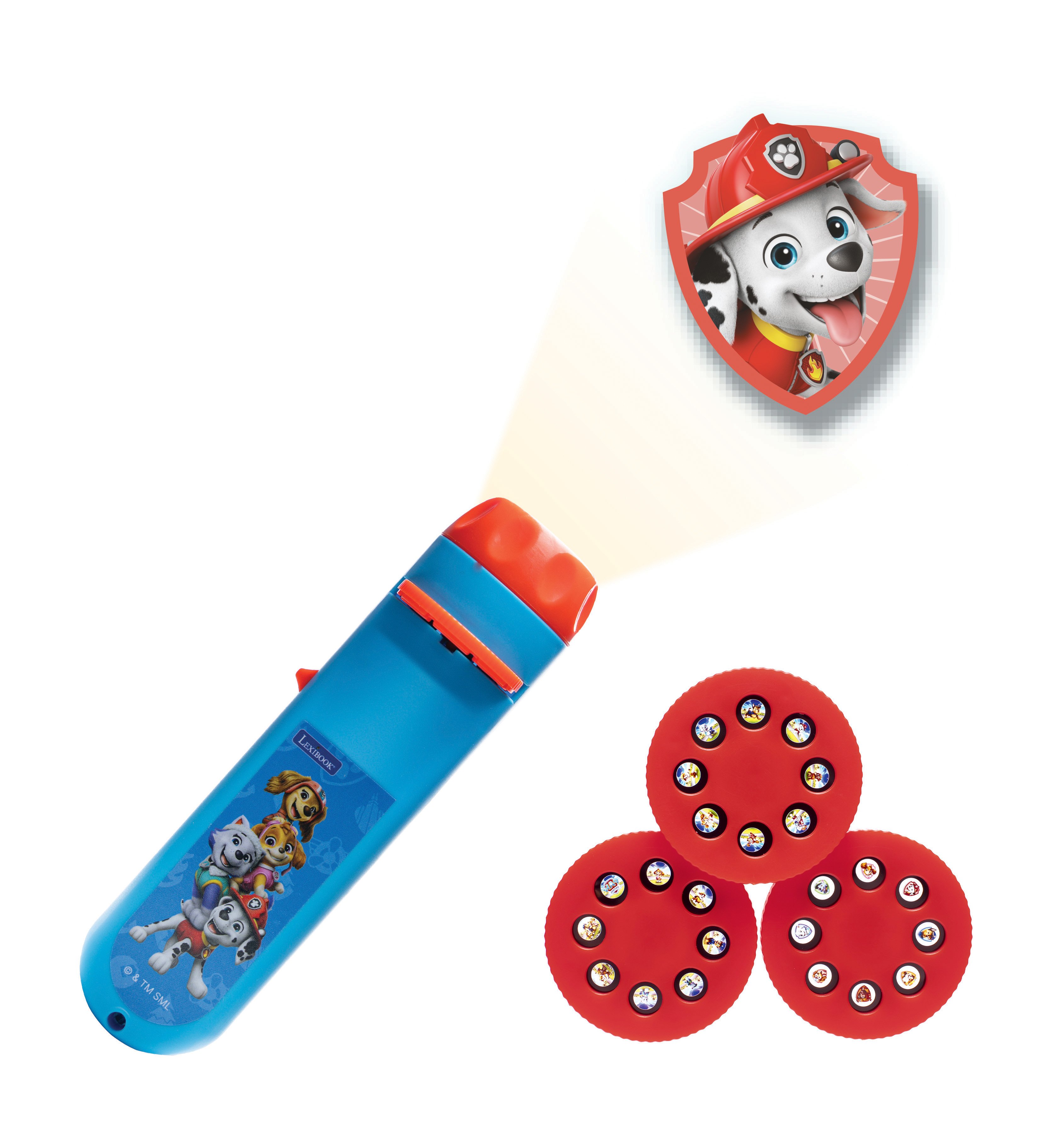 Lexibook - Paw Patrol Stories Projektori ja Taskulamppu - (LTC050PA)