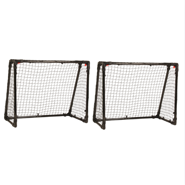 My Hood - Golazo Fodboldmål 110 x 90 cm - Sort - Bundle