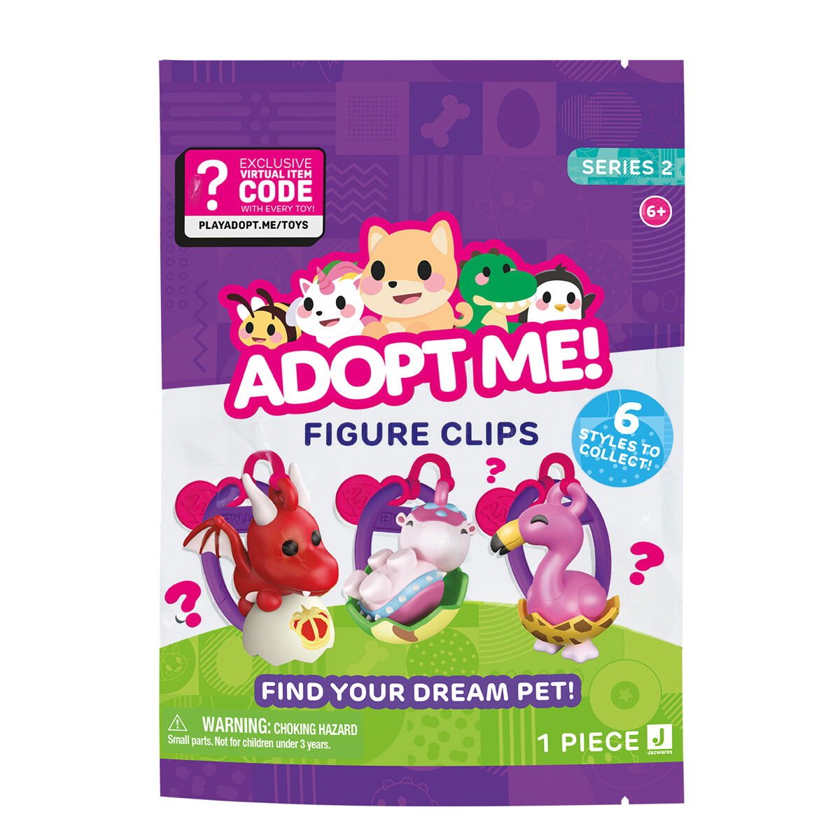 Adopt Me - Clip On Figure 7,5 CM Assorted (243-0367)