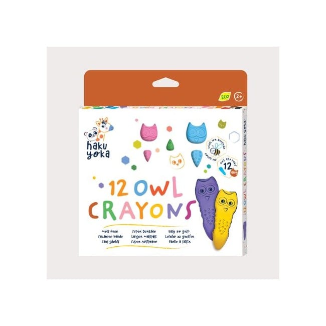 Haku Yoka - Owl Crayons - (59CP223082)