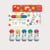 Haku Yoka - Dot Markers - 5 x Bright Colours (59CP233112) thumbnail-1