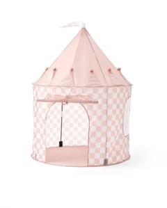 Stars - Play Tent Check Apricot - (1000928)