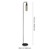 EGLO MAIONE floor lamp Black thumbnail-1