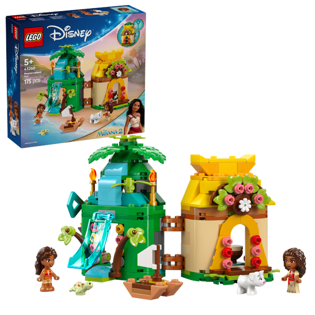 LEGO - Disney Princess - Lek og Moro på Vaianas Øy (43260)