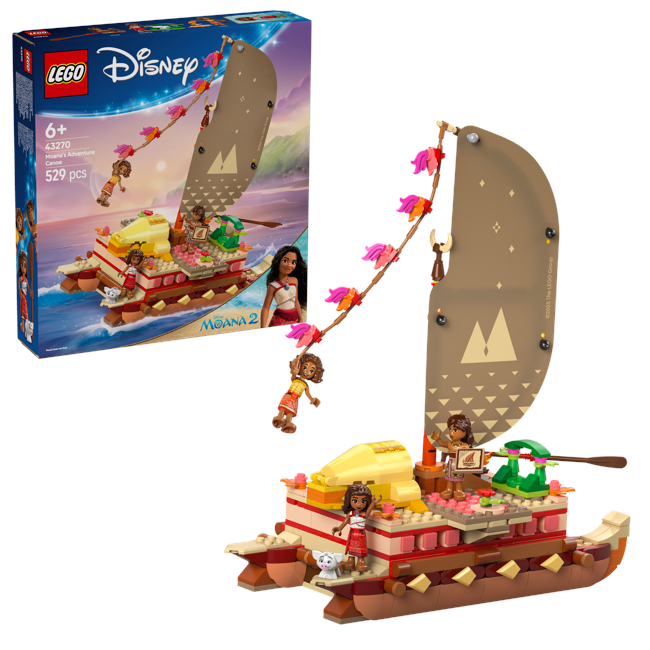 LEGO - Disney Princess - Vaiana på Kanoeventyr (43270)