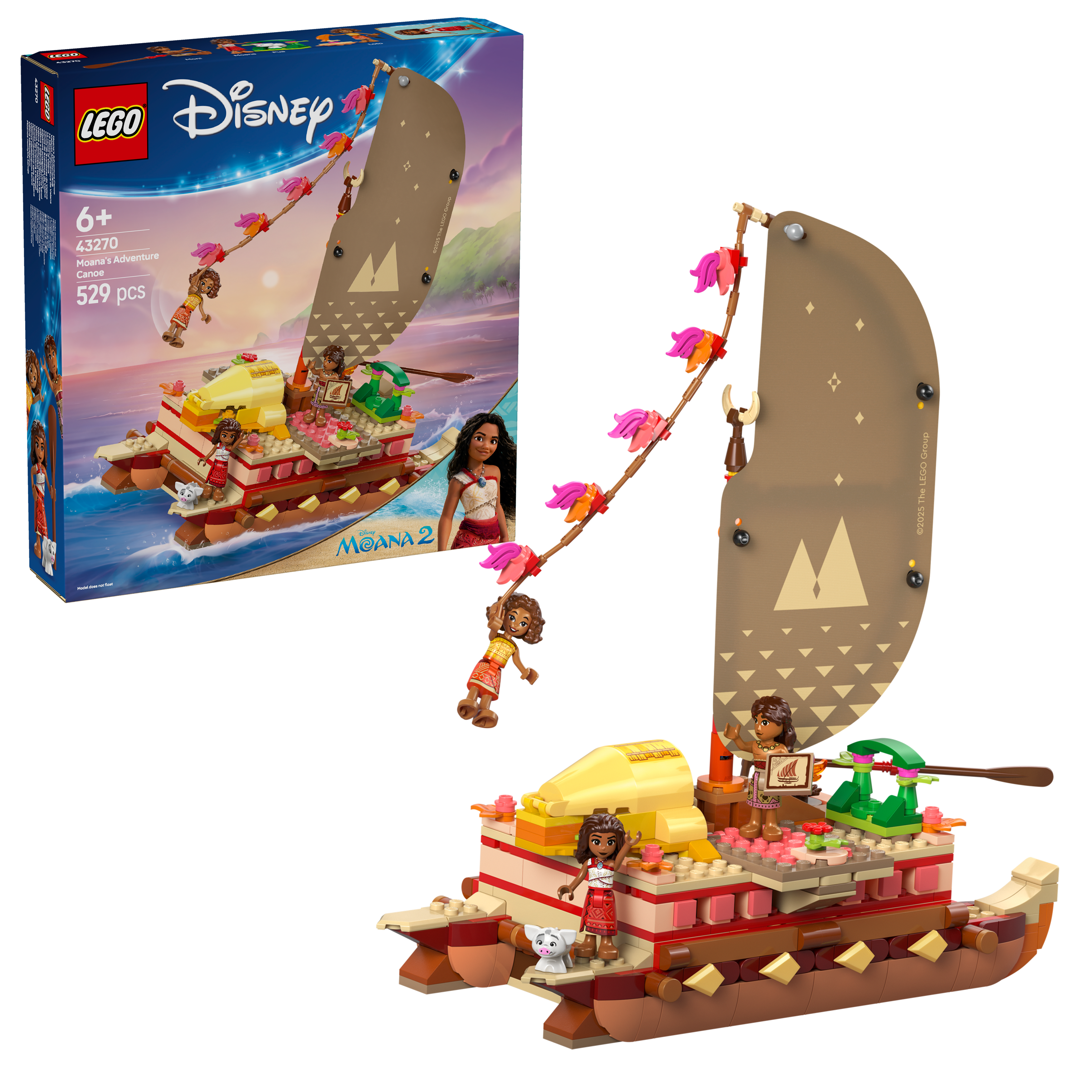 LEGO - Disney Princess - Vaianas Eventyrkano (43270)