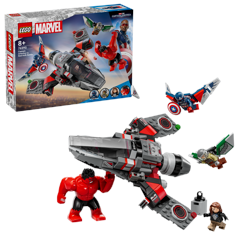 LEGO - Super Heroes - Captain America i kamp mot Red Hulk (76292)