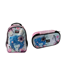 KAOS - Backpack 2-in-1 (36 L) + Pencilcase - Lady Winter