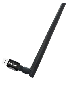 D-Link - N300 High-Gain Wi-Fi USB Adapter