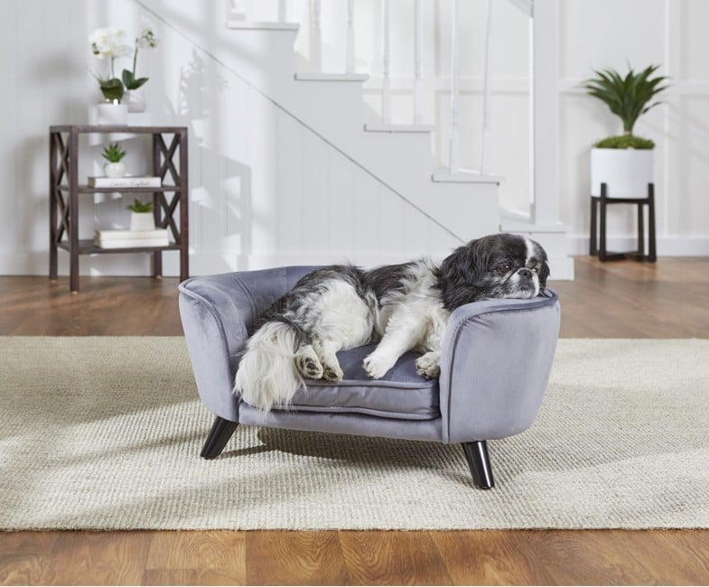 EHP - Romy dog bed pewter 67,31 x 40,64 x 30,48 cm - (16118)