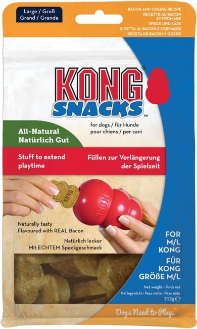 KONG -  Snacks Bacon & Cheese L 312G (634.6546)