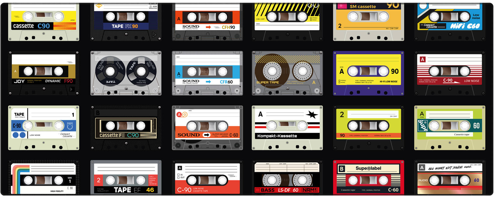 SUPE DESKMAT CASSETTE