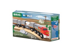 BRIO - Santa Fe Train (Trains of the World) - (36089)