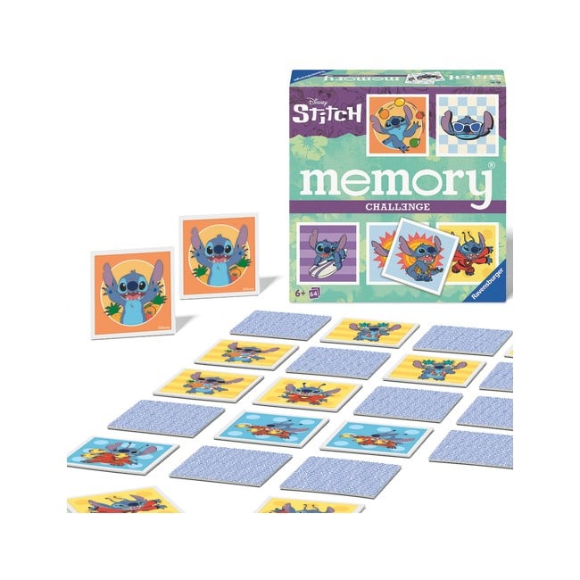 Ravensburger - Disney Stitch Challenge memory 64 Cards - (10624697)