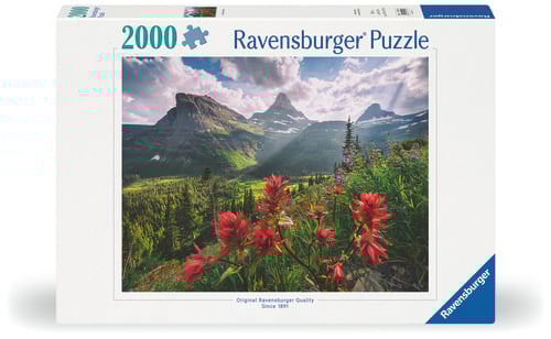 Pristine Mountains Puslespill 2000 brikker, Ravensburger