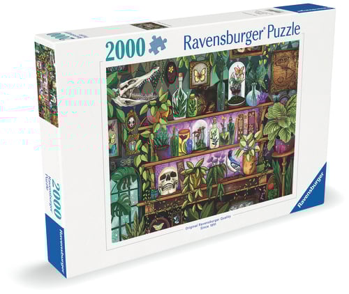 Puslespill 2000 Heks Bokhylle Ravensburg