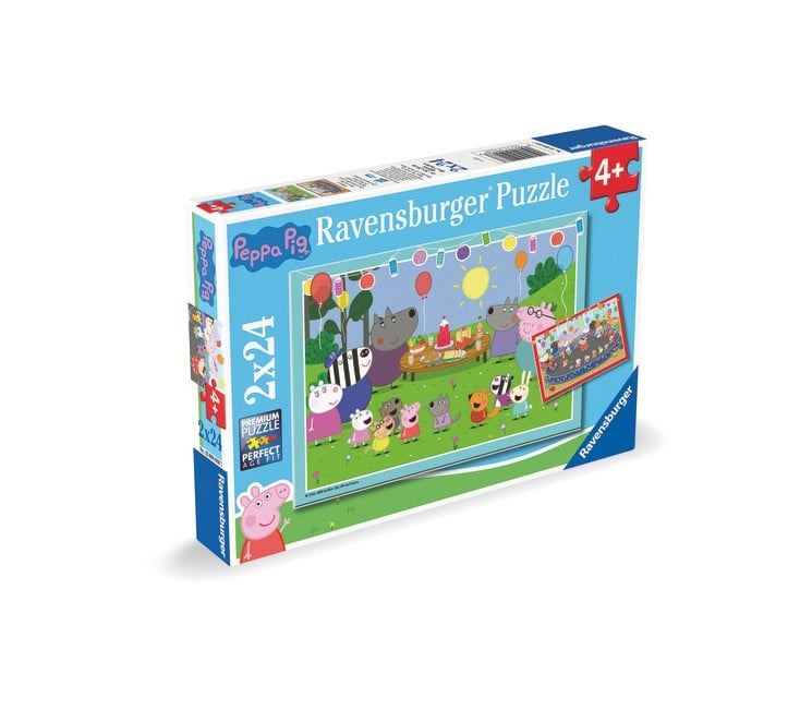 Ravensburger - Peppa Pig 2x24 bitar pussel - (12004018)