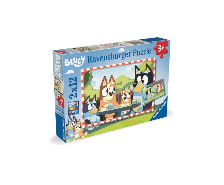 Ravensburger - Bluey 2x12p  (12004111)