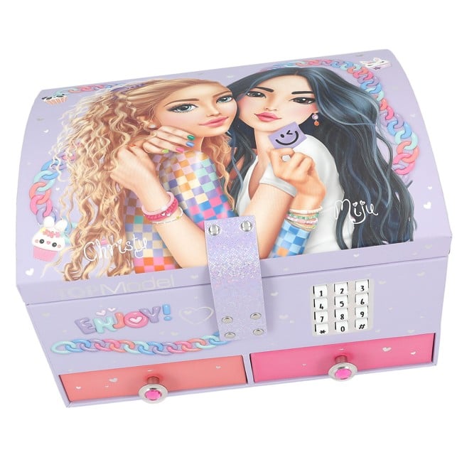 Topmodel - Big Jewellery Box With Code And Sound - Pale Purple