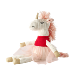 Rice - Kids Knitted Plush Toy Unicorn - (KITOY-PTUNI)