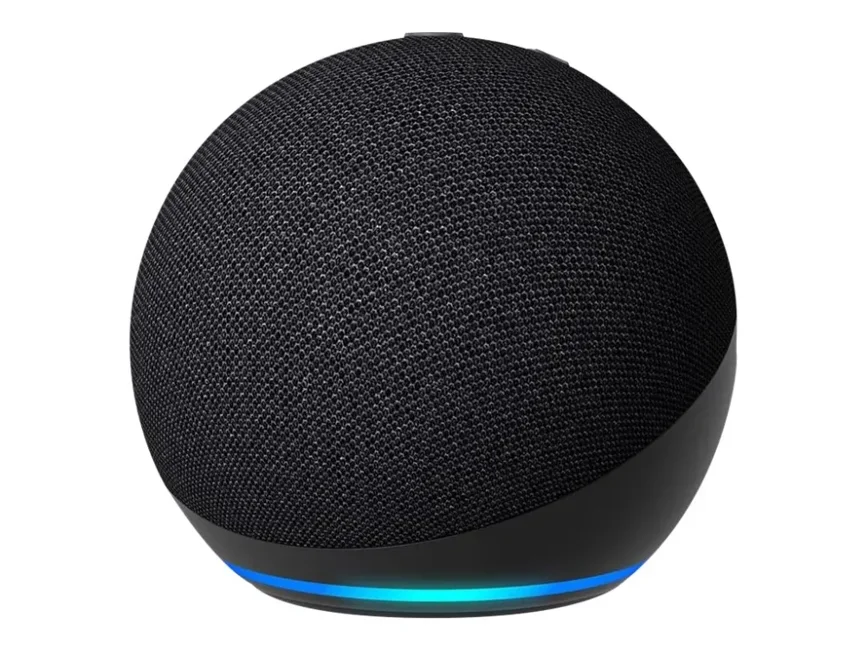 Amazon - Echo Dot (5th Gen) Smart Speaker with Alexa - Black