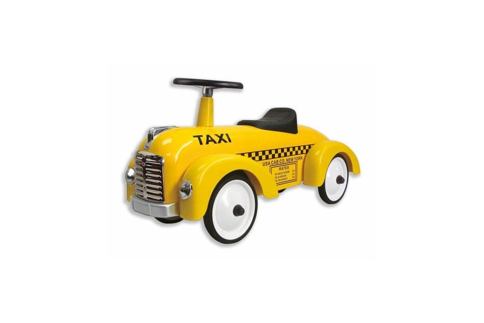 Magni - Ride-on vehicle TAXI in metal, yellow - (1995)