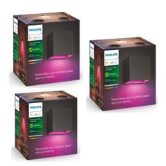 Philips Hue - 3x Downward Resonate Seinävalaisin - Bundle