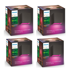 Philips Hue - 4x Downward Resonate Vegglampe - Bundle