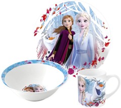 Stor - Gavesæt med 3 dele - Frozen