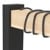 EGLO TOWNSHEND wall lamp in black and FSC-approved wood thumbnail-2