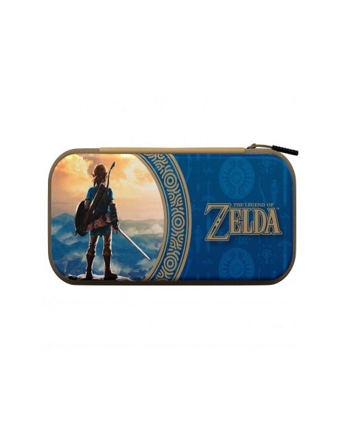 PDP Deluxe Travel Case Zelda Hyrule Blue Licensed Switch