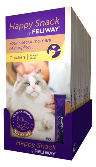 Feliway - 11 x Happy snack by Feliway 6x15gr