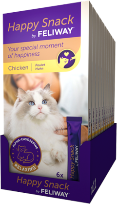 Feliway - 11 x Happy snack by Feliway 6x15gr