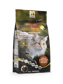 Faunakram - Premium Grainfree Meal with Salmon - 10kg