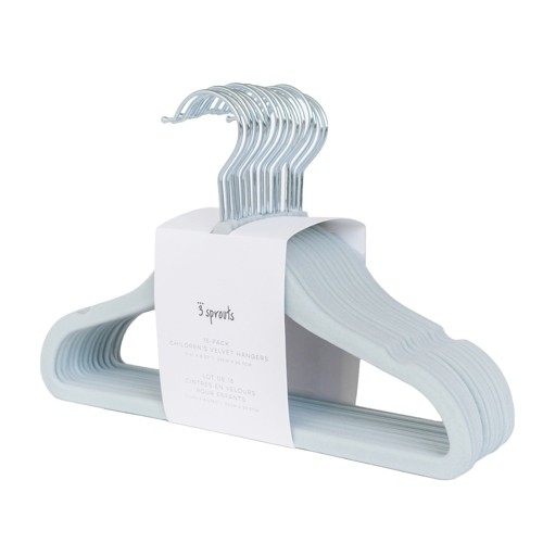 3 Sprouts - Velour Hanger (15 pcs.)