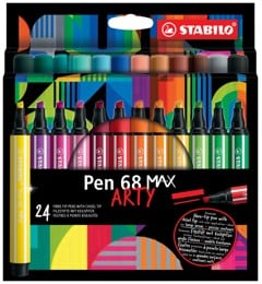 Stabilo - Pen 68 MAX - 24 Färger