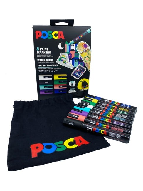 Posca - Pouch Set PC-5M 8PCS - (401531)