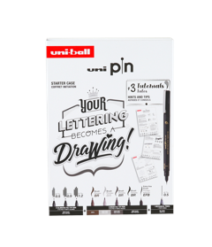 Uni - UNI PIN Collection Pack Lettering - (401257)