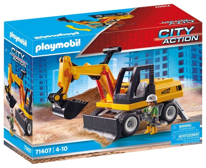 Playmobil - Excavator (71407)