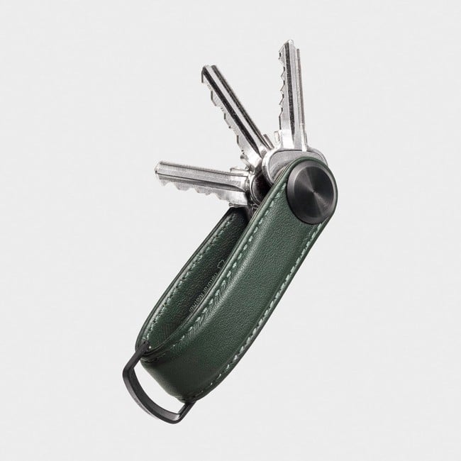 Orbitkey - Key Organiser Pro Leather - Evergreen