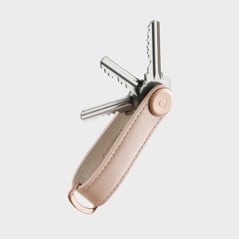 Orbitkey - Leather Key Organiser - Blush/Blush