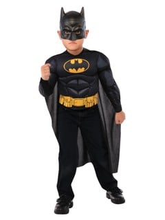 Rubies - Batman Muscle Top With Cape And Mask (G34095OS000)