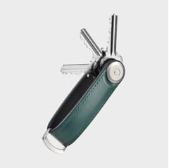 Orbitkey - Hybrid Leather Key Organiser - Pine Green