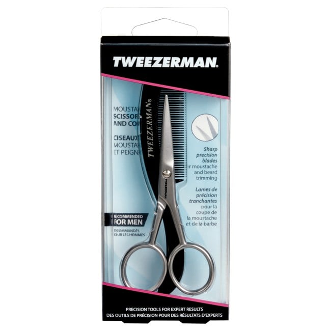 Tweezerman - Moustache Scissors With Comb