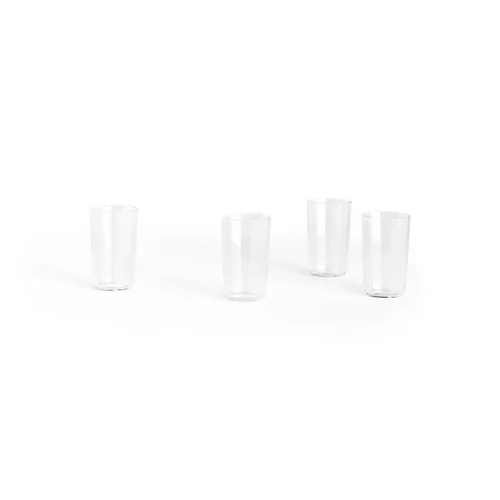 HAY - Klare Angle Dricksglas, 4 st. (Medium H10 cm)